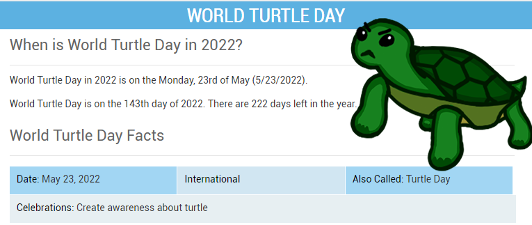 Happy International Turtle Day!! :D

Remember that turtles are awesome and love on your turtle friends! 🥰🐢🥰

We'll be watching Ghibli's The Red Turtle on discord later, you can find the link on my twitch page if you want in ^^

#Vtuber #turtleday