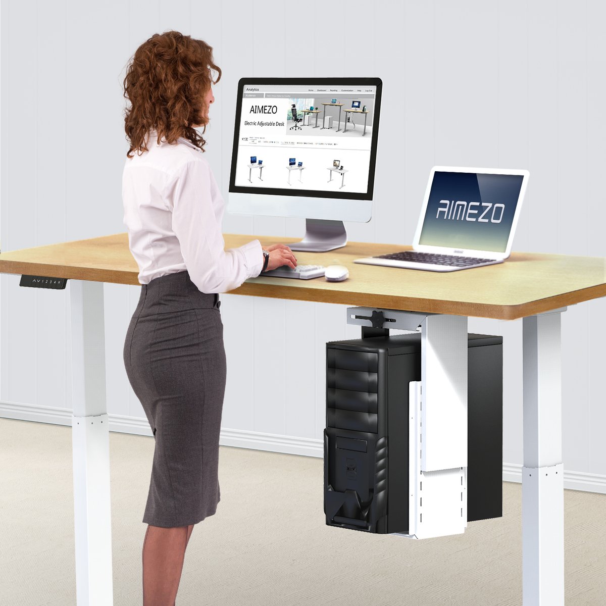 AIMEZO_Official's tweet image. You won’t miss this elegant CPU Holder!! 3 colors to fit your any desks and work space.🌈🌈

Find more details here:bit.ly/3lnGpd6

#cpuholder #adjustableframe #deskmount #deskaccessories #ergonomics #white #black