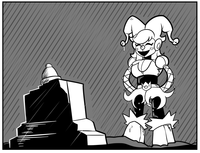 omg 2.700+ likes?! god damn... I dont anything to promote so... this is my clown oc, her name is Jester and uh... she has a girlfriend and... uhh