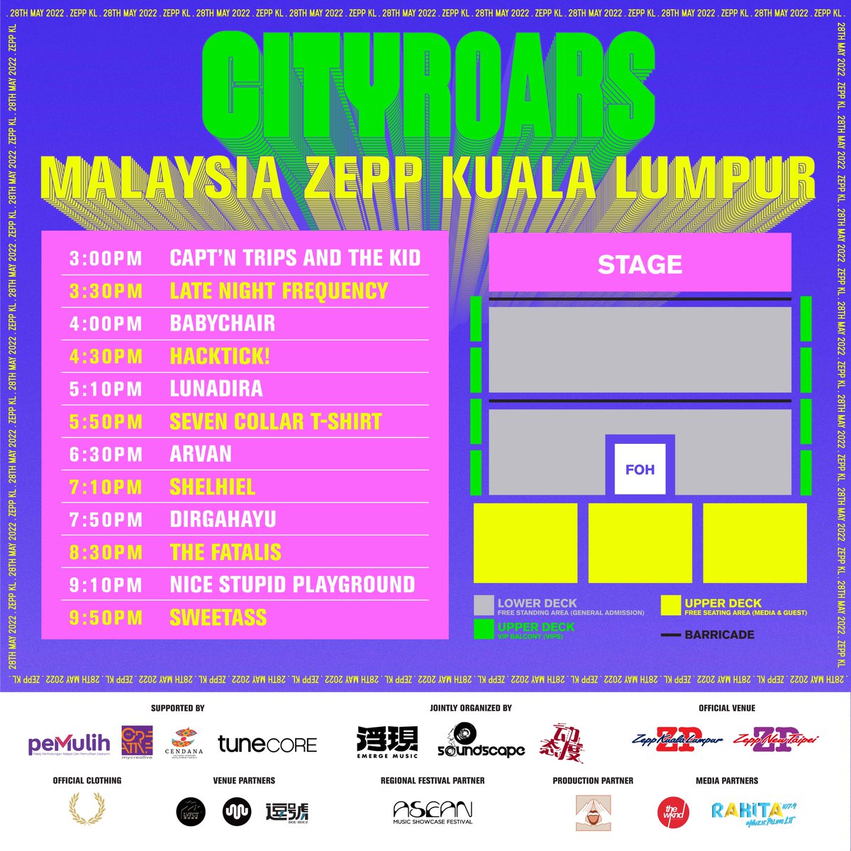 City ROARS! Festival tweet media