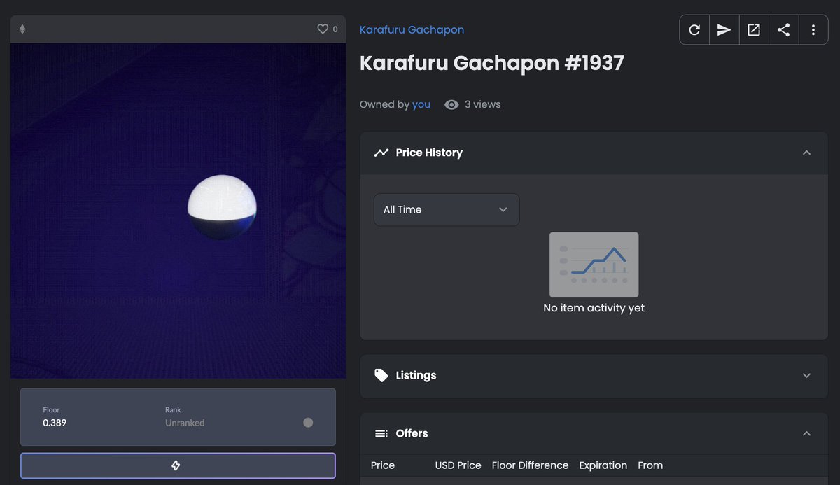 Wizzy0x0's tweet image. Thanks @AdventureFrens for the @KarafuruNFT giveaway!

Glad to be part of the community and looking forward to the passive income 👀