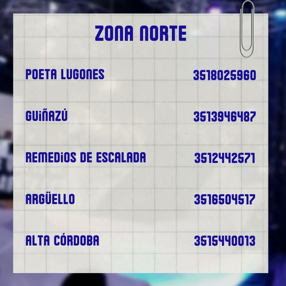 CulturAlbiazul's tweet photo. ‼️Acá te dejamos los números de contacto de las distintas zonas donde pueden adquirir su entrada para la fiesta del martes en #CubaInc. 😎
Sumate que vamos a festejar la clasificación a octavos de @Libertadores 🥂🏟
Cualquier duda por privado o a las redes de @RecibimientoT. https://t.co/qM7v9ek6Dy