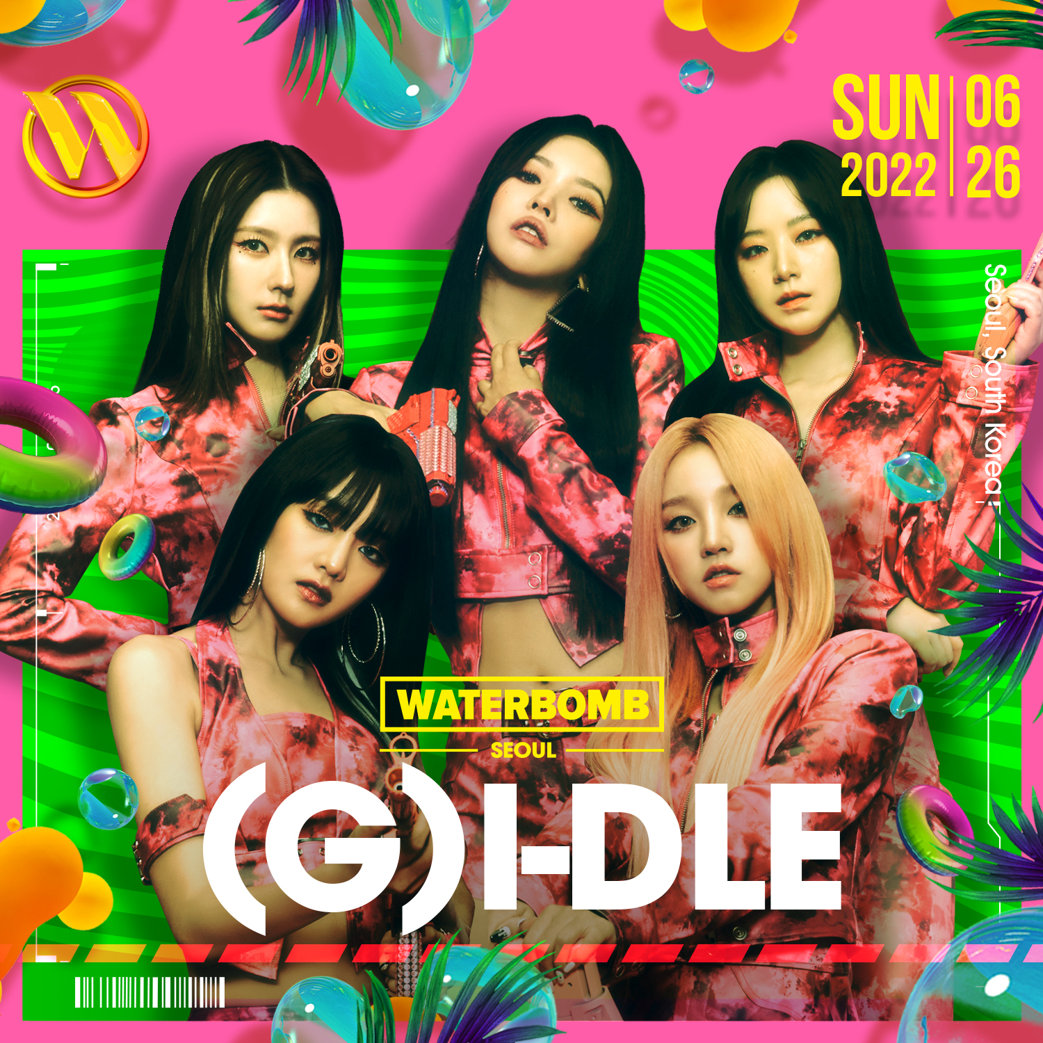 Waterbomb_League_Official on Twitter "Waterbomb SEOUL Fire Lineup🔥 