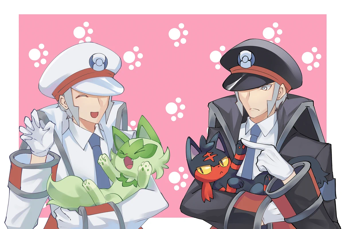 ポケットモンスター　ポケモン　カラコレ　トウコ　トウヤ　チェレン　ノボリ　クダリ 葬鸽不歌 on X: 