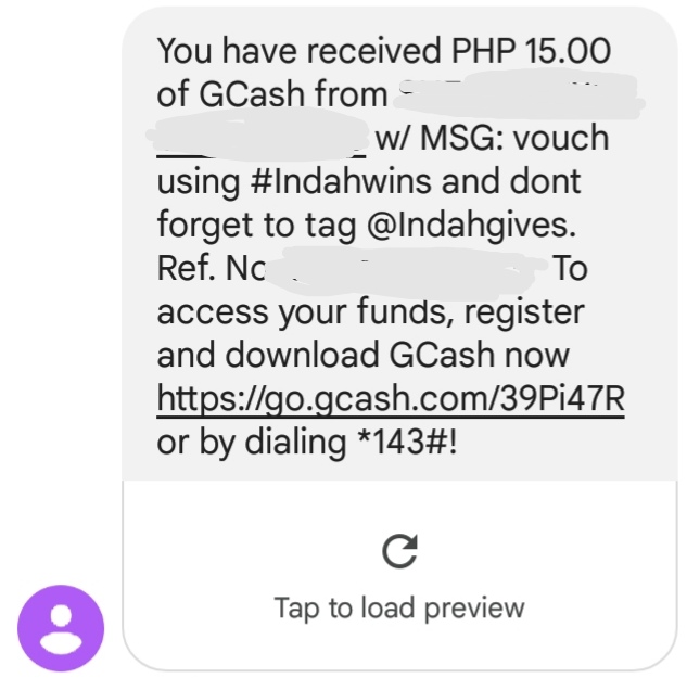 katacute_08's tweet photo. Thank you po @Indahgives! 😊😊😊 Manifesting more wins
#indahwins https://t.co/JW9u3NtDCN