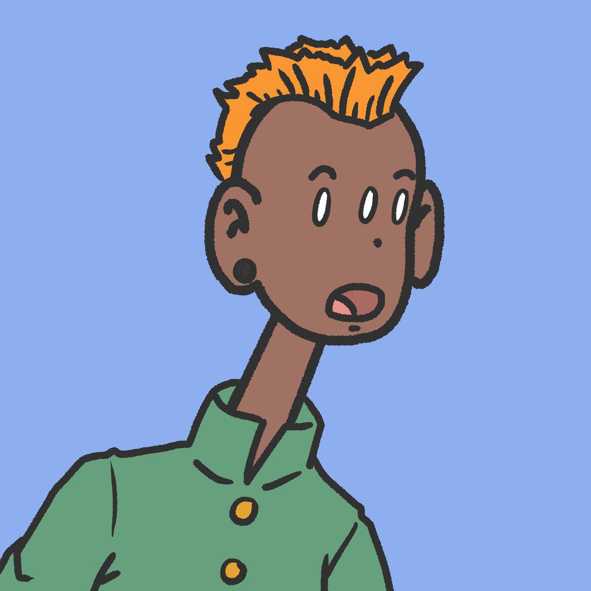 I had to grab another Loser; the number of listed Losers is going down and is at the lowest point. 
Grabbed this buddy with three eyes. <a href="/loserclubreborn/">Loser Club</a>