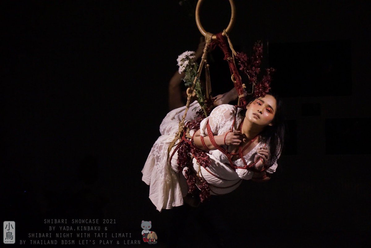 thailandbdsm's tweet photo. ใครที่ยังลังเลว่าจะมาชม performance วันที่ 12มิยดีมั๊ยน้า วันนี้ขอเอาภาพการแสดงของ TATI LIMATIเมื่อครั้งงานShibari Showcase2021มาให้ชมกันนะคะ
จองบัตรได้ที่ dm เลยค่ะ https://t.co/H9gdNAqQwn