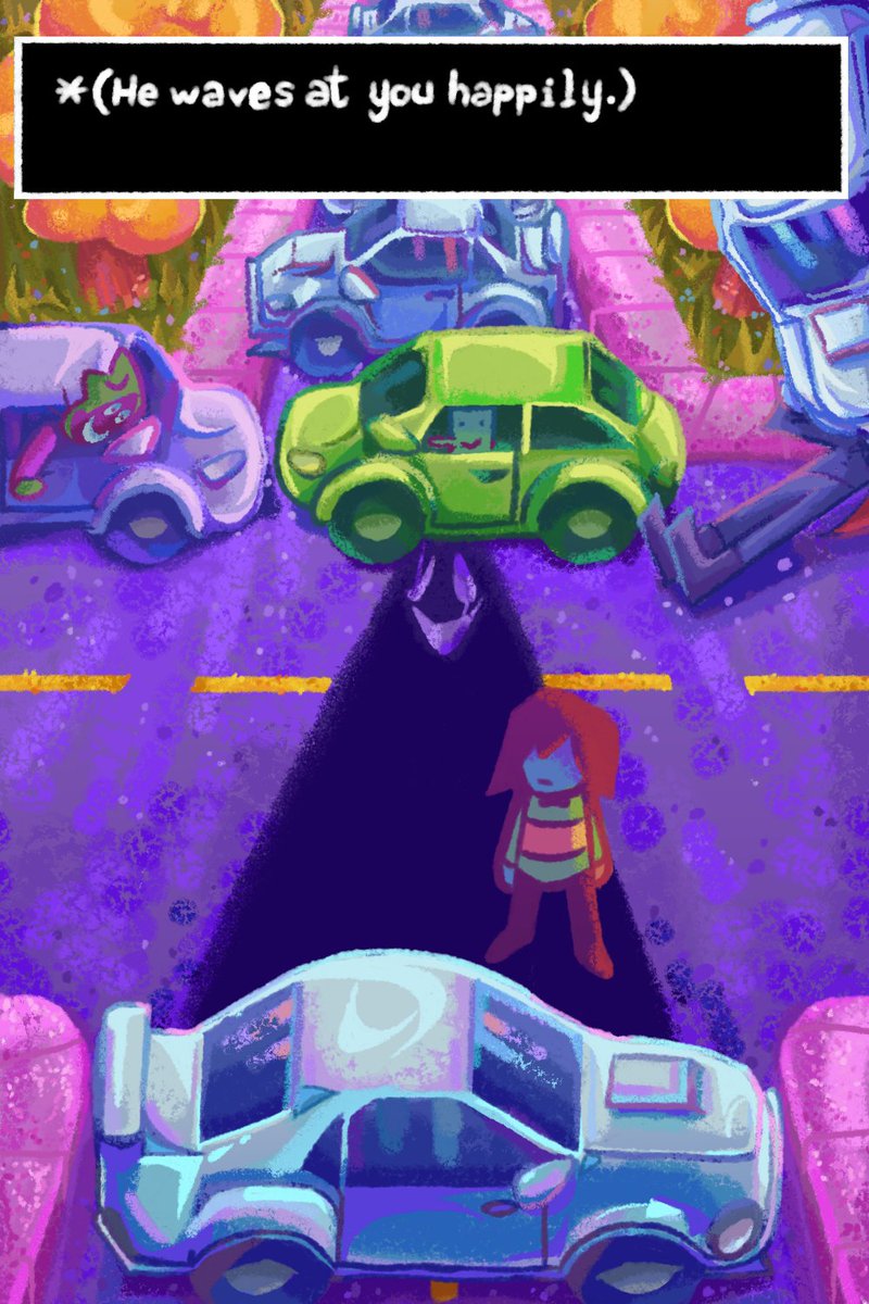 KneebeesEnd's tweet photo. There is a man here.

#DELTARUNE https://t.co/skjSLOcmaK