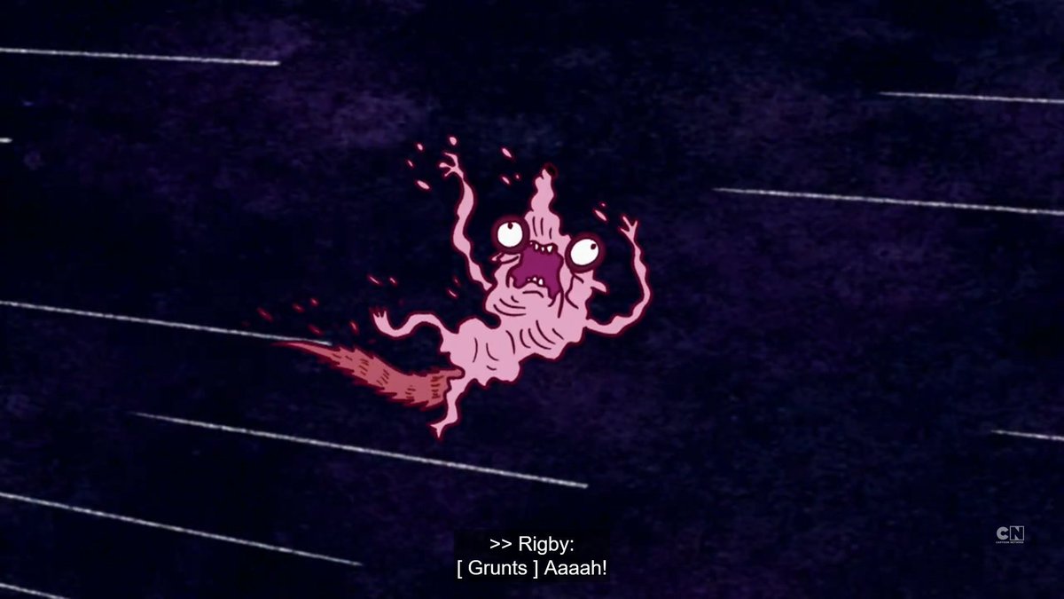 Regular show in 4 tweet media