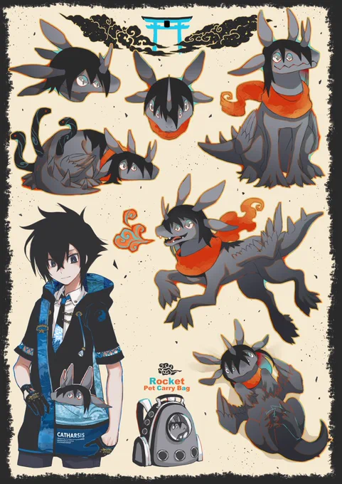 Thank you for tagging me!Excuse me for the art train  