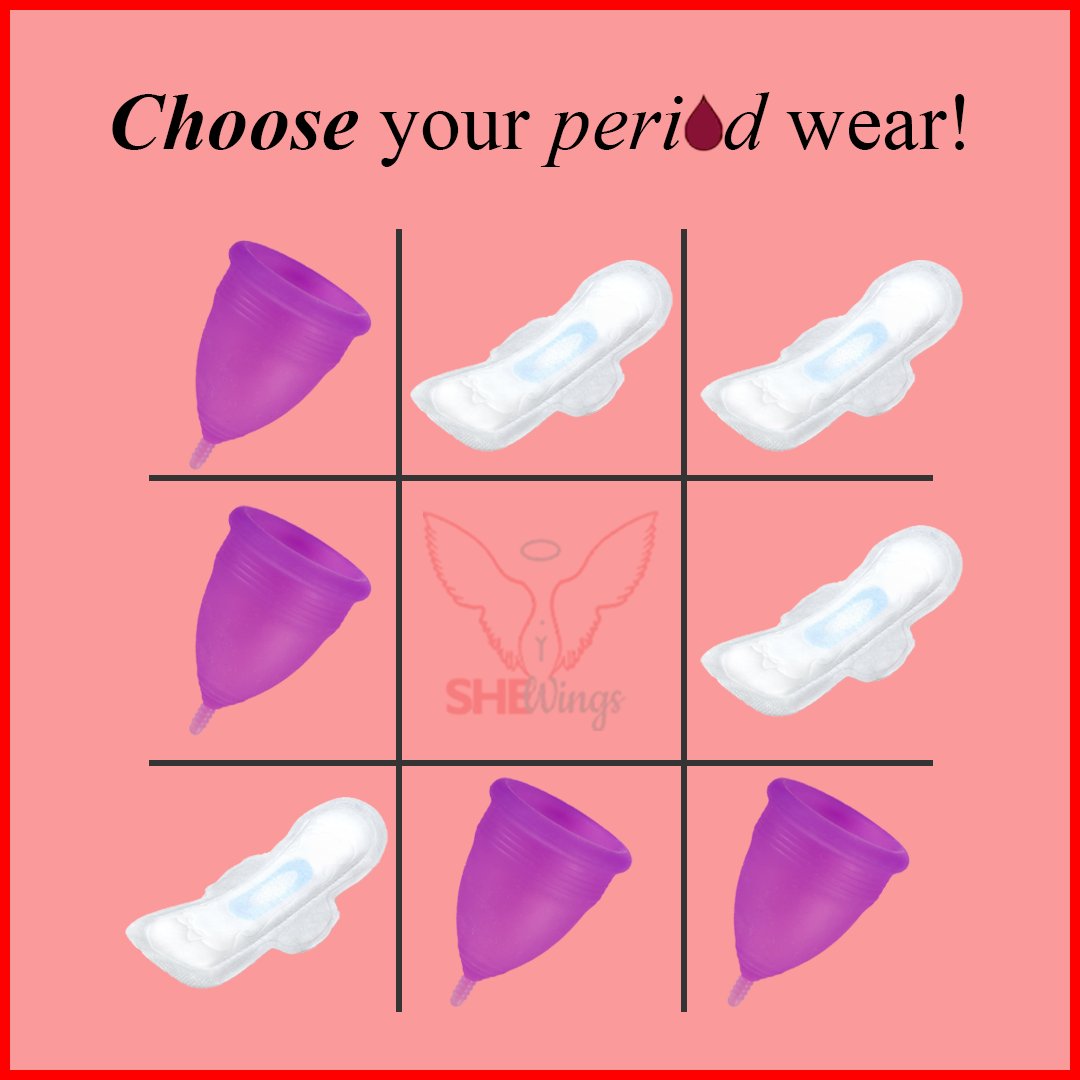 theshewings's tweet photo. It is one’s personal choice to choose the products they are actually comfortable with.
Let’s kick into #MenstrualHygieneWeek by knowing your choices!
#MenstrualHygiene #MHM #safeperiod #MenstrualHygieneDay #hygiene #health #SHEWings #FeedTheFuture #social #cause #retweet #like https://t.co/BSMTcP0nTm