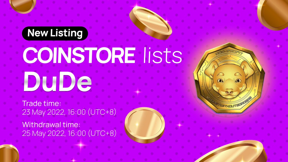 CoinstoreExc's tweet image. 🚀New Listing🚀
🐕🦴&quot;DUDE is my name non-profit is the game &quot;

🌐 Website: metalbacked.money,
moneywithoutborders.club
📸 INSTAGRAM &quot;DUDE&quot; COIN: @metalbackedmoney 
🌐 MBMX: @metalbackedmoney
🌐 Twitter: @metalbackedmoney
#MoneyWithoutBorders #PeoplesMoney #metalbackedmoney