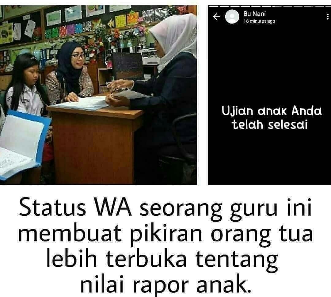 Andaikan dulu bu nani wali kelas saya 😭