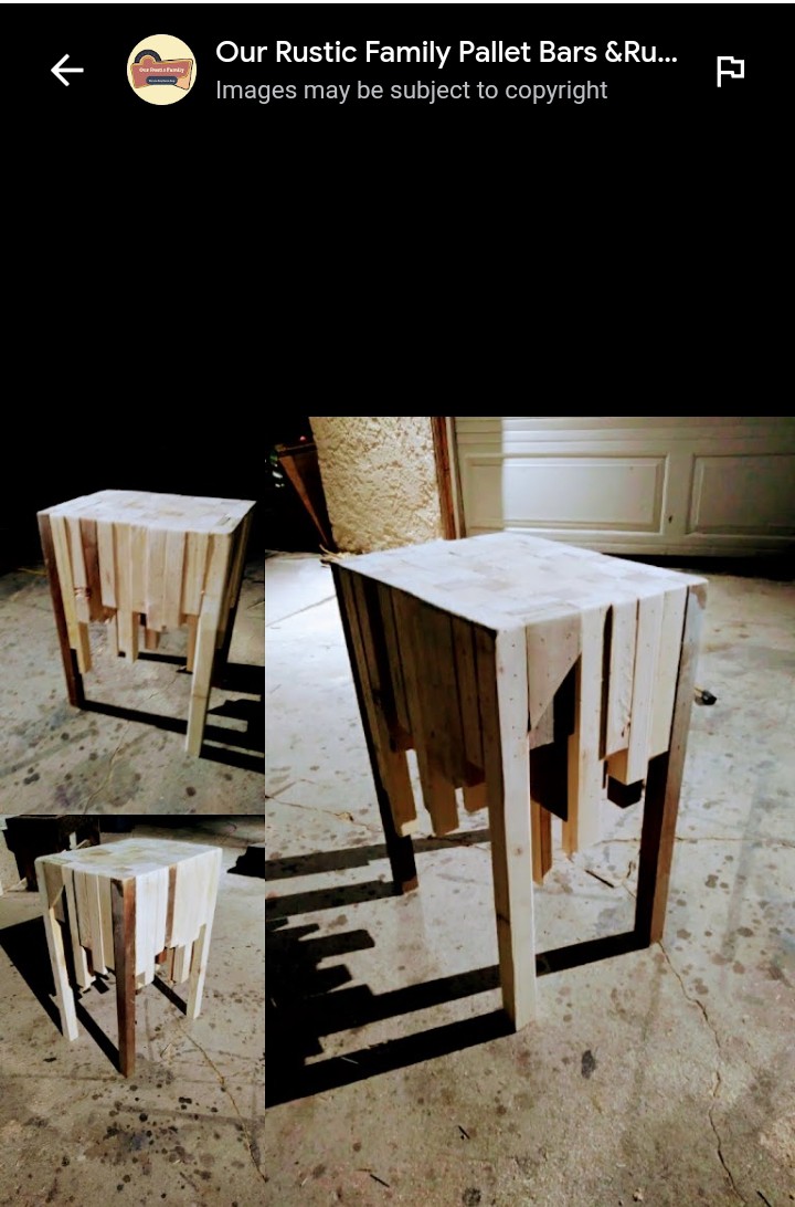 OurRusticFamily's tweet photo. My old scrap wood table...I must make another one @scrapwood #rustic #Reclaimedwood #upcyclewood #crazytable https://t.co/PURbcFhOWV