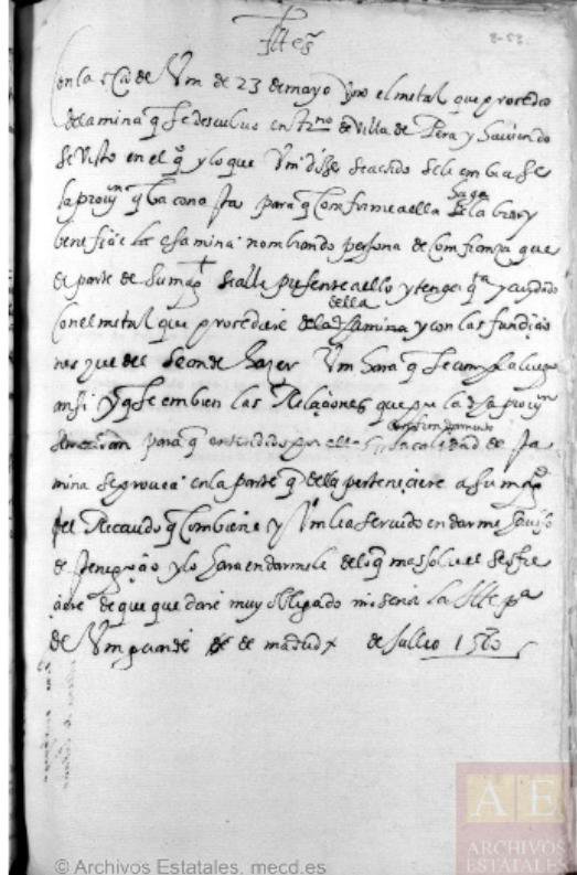 BurriezaMateos's tweet photo. #TalDíaComoHoy de 1580 se descubrió una mina de estaño en #Villadepera #Sayago #ArribesDelDuero #Zamora #Archivo de #Simancas #Historia #Minería https://t.co/ah4KQtdDJz