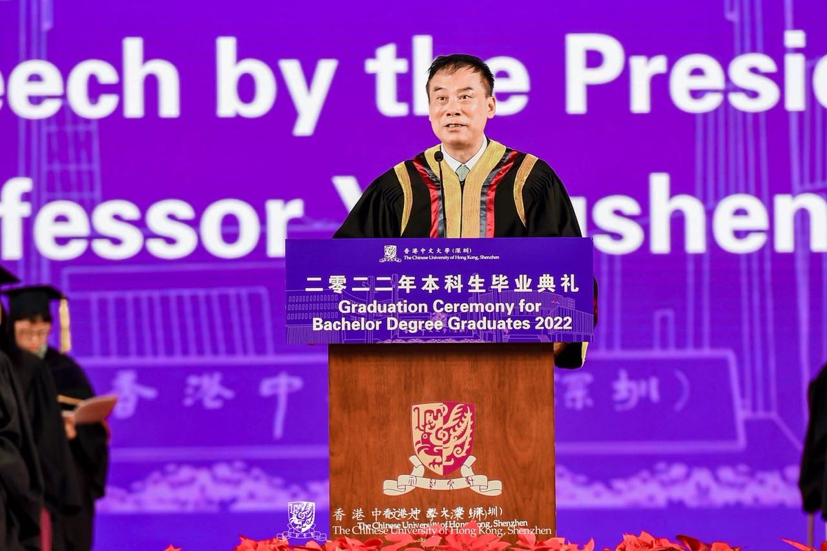 cuhksz's tweet photo. Here are several more pictures from the Graduation Ceremony for Bachelor Degree Graduates 2022 🎓 Once again, congratulations to all graduates! https://t.co/tHUl0RUMnz