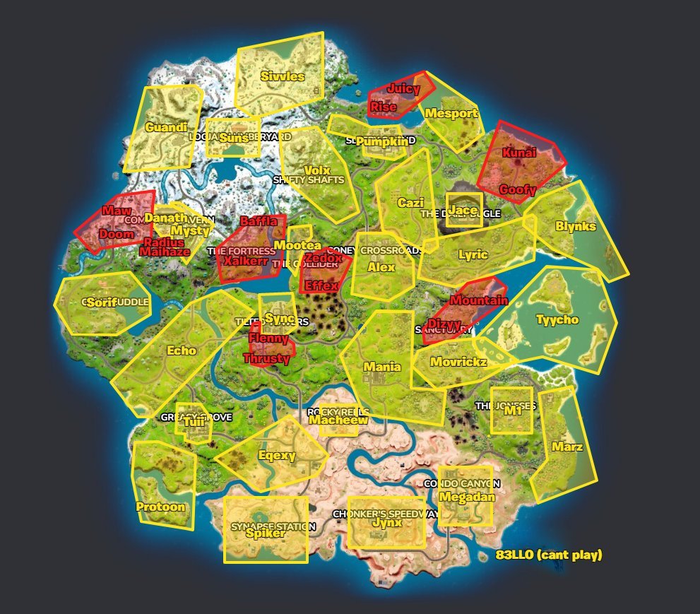 OCE Fortnite Dropmaps on Twitter: