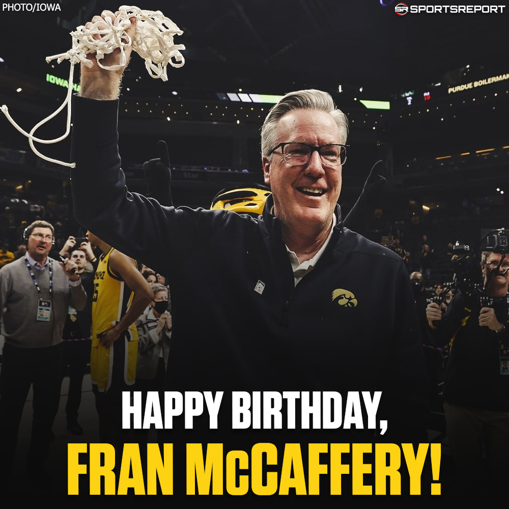  Fans, let\s wish Coach Fran McCaffery a Happy Birthday! 