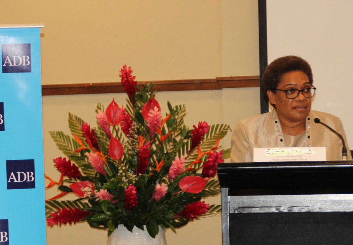 “We must work together to ensure gender-based violence survivors access justice" - <a href="/Rakui2Mereseini/">Mereseini Rakuita</a> <a href="/spc_cps/">Pacific Community</a> Principal Strategic Lead #PacificWomen @ #AsiaPacific Conference on Promotion of Gender-Responsive Judicial Systems: facebook.com/PacWomenLead <a href="/ADB_Pacific/">ADB Pacific</a> <a href="/UNDP_Pacific/">UNDP Pacific Office in Fiji</a>