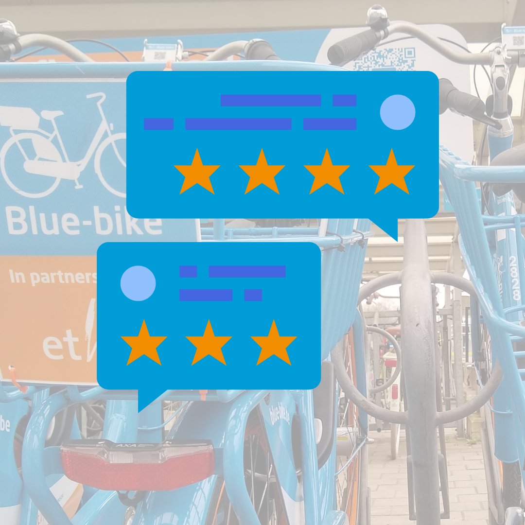 BlueBikeBelgium's tweet image. Tevreden over Blue-bike? 👍 Schrijf dan zeker een review op onze Googlepagina: g.page/r/CWpkolYCwK0O…
 Zo kan je andere toekomstige fietsers over ons vertellen.
Bedankt!

#bluebikebelgium