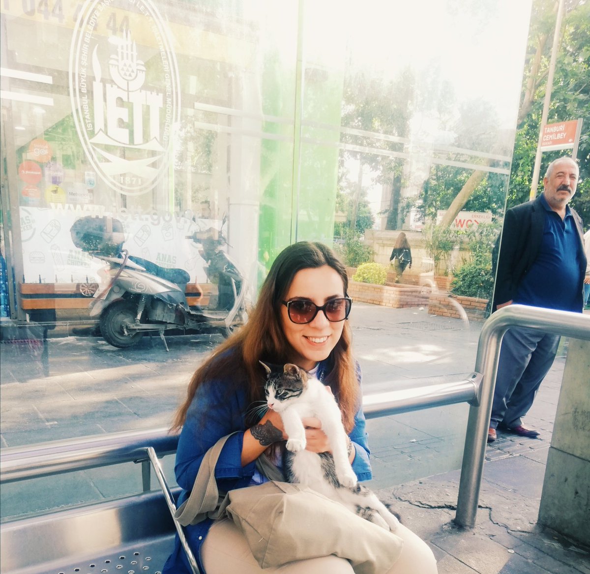 Başkanım duraklardaki kedi zorbalığını ne yapacağız başkanım😂 <a href="/istanbulbld/">İstanbul Büyükşehir Belediyesi</a> <a href="/ekrem_imamoglu/">Ekrem İmamoğlu</a>