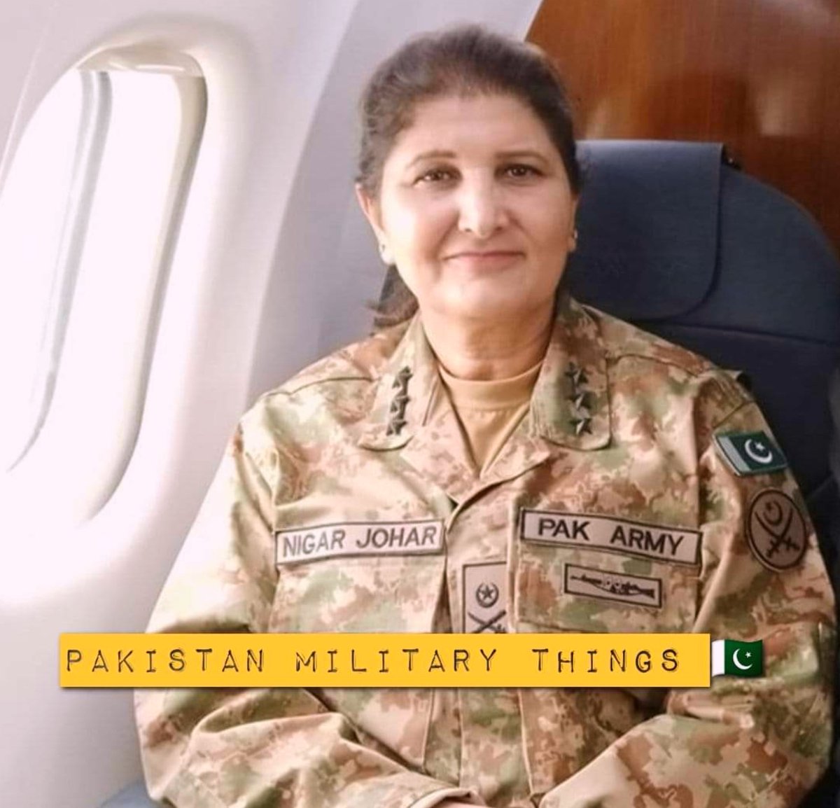 AbidSadpara's tweet photo. Major General Nigar Johar,1st female General of Pakistan Army.
#HassanSadpara
#PakistanZindabad
#mountaineering
#nwb8
#PakArmyZindabad
#ISPR https://t.co/ugCMh4NgmD