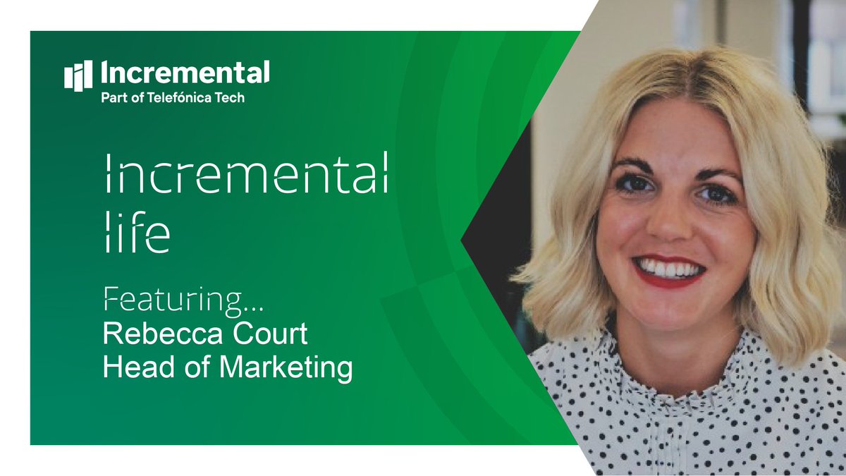 inc_group_uk's tweet photo. Introducing our new #IncrementalLife series - an insight into the lives of the great people making Incremental a great place to work. To kick things off, Rebecca Court shares what a typical day looks like in her role as Head of Marketing.
Read here: https://t.co/IFxtTcnvGa https://t.co/l0kWrGv0kZ