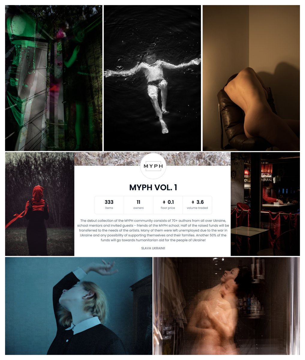 melnitchenkosv's tweet photo. 1/8 🧵
Dear community!!!
LET'S WELCOME our new artists (and the last ones) at "MYPH VOl.1" collection - which has already 333 wonderful 1/1 unique pieces by emerging Ukrainian photographers - my talanted students!!!
Check out this thread with new works 👇
https://t.co/kIWZbxUeEu https://t.co/UyHQJue6sj
