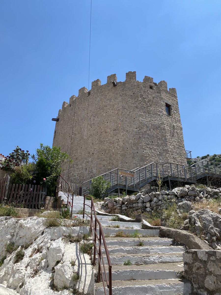 VisitChios's tweet image. 📍 | Pityos and it's impressive restored medieval tower, Chios 
#Yourchios