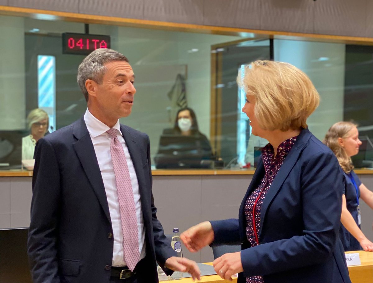 CroatiaInEU's tweet photo. #GAC | State Secretary @AndrejaMetelko at General Affairs Council in Bruxelles. 

Today’s EU Minister’s agenda includes: 
👉🏻 Preparation of the special #EUCO to be held next week 
👉🏻 #EUCO in June 
👉🏻 Conference on the Future of Europe #CoFoE
👉🏻 Article 7 procedure for Hungary https://t.co/GUSW0wKcYn