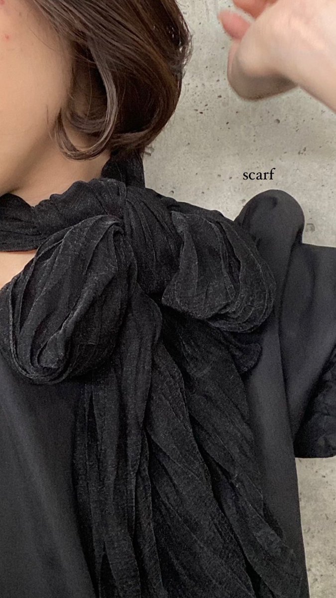 本日もご来店ありがとうございました🖤
差し色を入れたコーディネートご紹介です🎀

明日もご来店お待ちしております🍨🎀