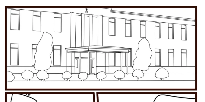 見覚えのある建物(ボツ) 