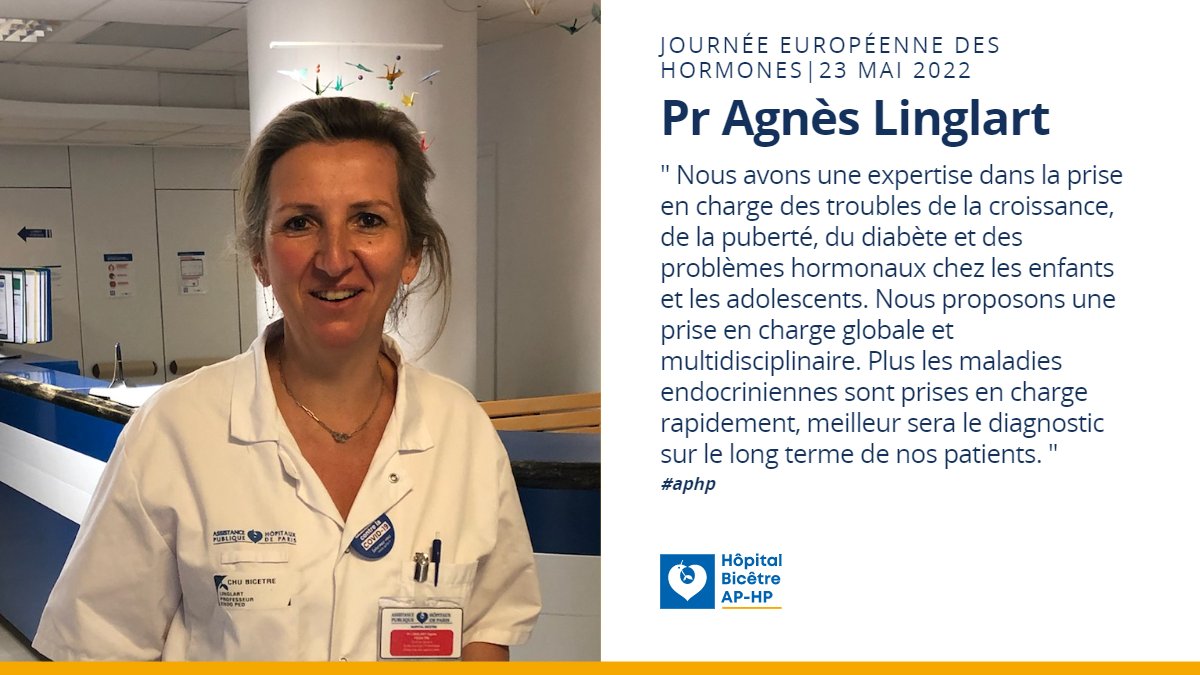 Hôpital Bicêtre AP-HP (@hopital_bicetre) on Twitter photo A l'occasion de la journée européenne des #hormones, la Pr A. Linglart, cheffe du service d’endocrinologie et diabète de l’enfant <a href="/Hopital_Bicetre/">Hôpital Bicêtre AP-HP</a> <a href="/APHP/">Assistance Publique – Hôpitaux de Paris (AP-HP)</a> sensibilise à l’importance de la prise en charge multidisciplinaire des traitements hormonaux chez les jeunes patients. A l'occasion de la journée européenne des #hormones, la Pr A. Linglart, cheffe du service d’endocrinologie et diabète de l’enfant <a href="/Hopital_Bicetre/">Hôpital Bicêtre AP-HP</a> <a href="/APHP/">Assistance Publique – Hôpitaux de Paris (AP-HP)</a> sensibilise à l’importance de la prise en charge multidisciplinaire des traitements hormonaux chez les jeunes patients.