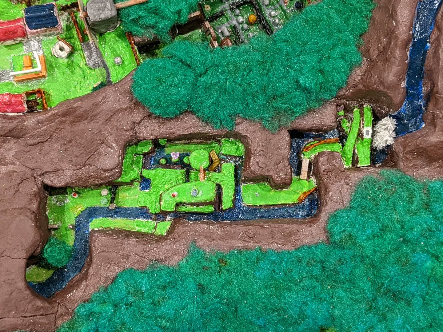 Zelda Ocarina of Time Model on Twitter "Zora's River almost complete