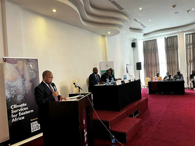IGAD_CPAC's tweet photo. ℹ️ ICYMI: #GHACOF61 technical statement; the consolidated objective climate outlook for June to September 2022 rainfall season 

Link ▶️ https://t.co/cbQb9zYoKA 

#EastAfrica #ClimateAction #ClimateServices https://t.co/GEfzktYl95