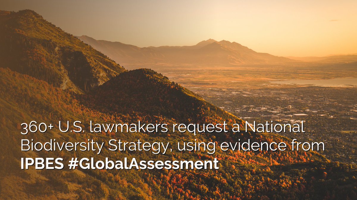 360+ U.S. legislators 🇺🇸 from 48 states and territories request a #NationalBiodiversityStrategy to address the decline in wildlife and natural spaces.

The letter to <a href="/POTUS/">President Donald J. Trump</a> uses findings from <a href="/IPBES/">ipbes</a> #GlobalAssessment🌿

Read the full letter: ncelenviro.org/app/uploads/20…