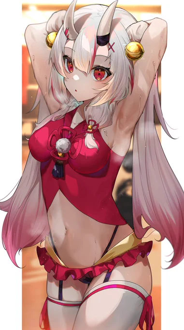 かわ余😈
 #百鬼絵巻 