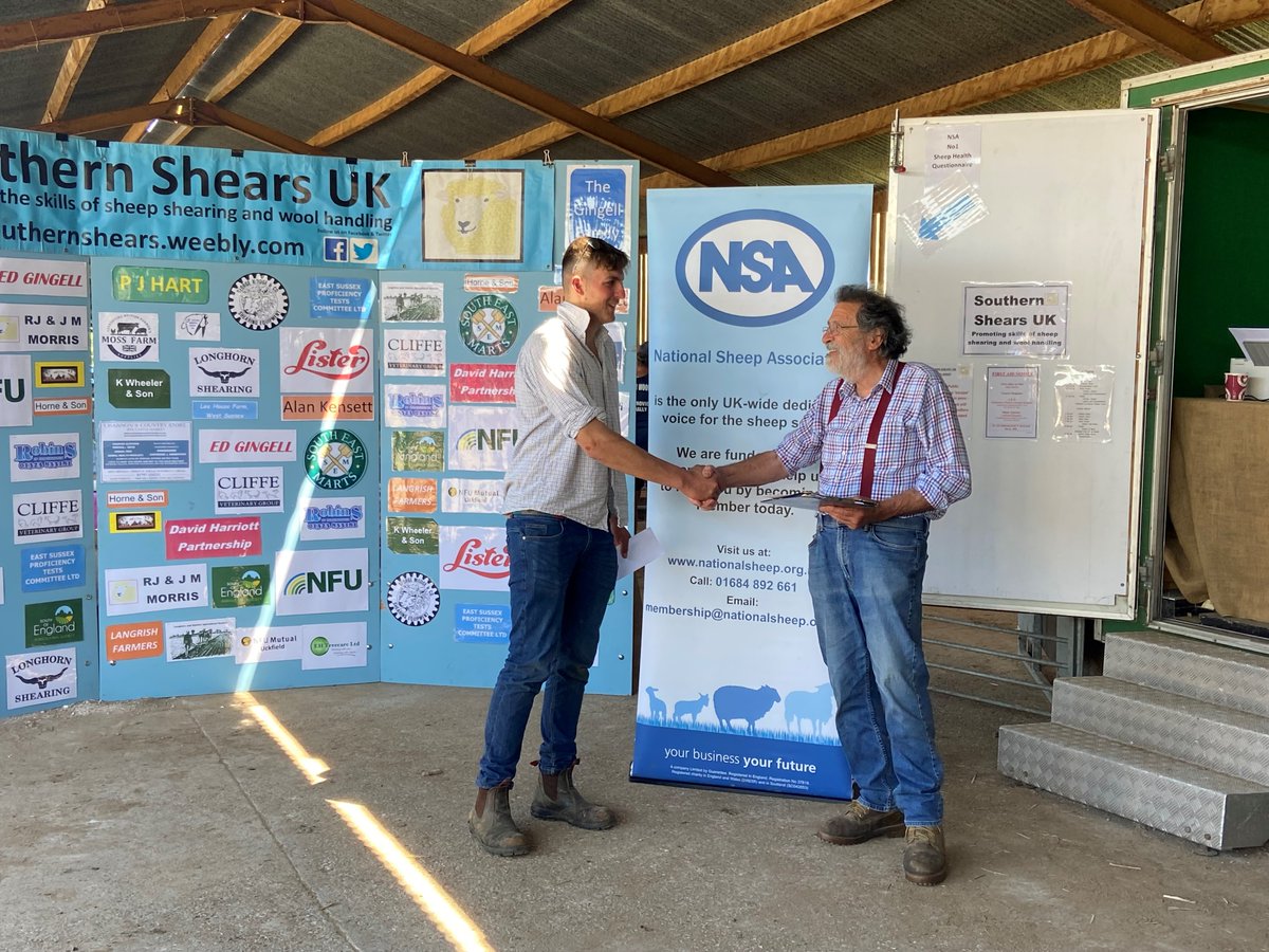 natsheep's tweet photo. Yesterday the South East Region held their Next Generation Young Shepherd competition! 🐑 🏆

Competition results:
🥇 Clover Crosse
🥈 Tom Evci
🥉 Dylan Vetara

Clover and Tom will now represent the South East Region at the final taking place at NSA Sheep Event. https://t.co/ErWY4AOiX0