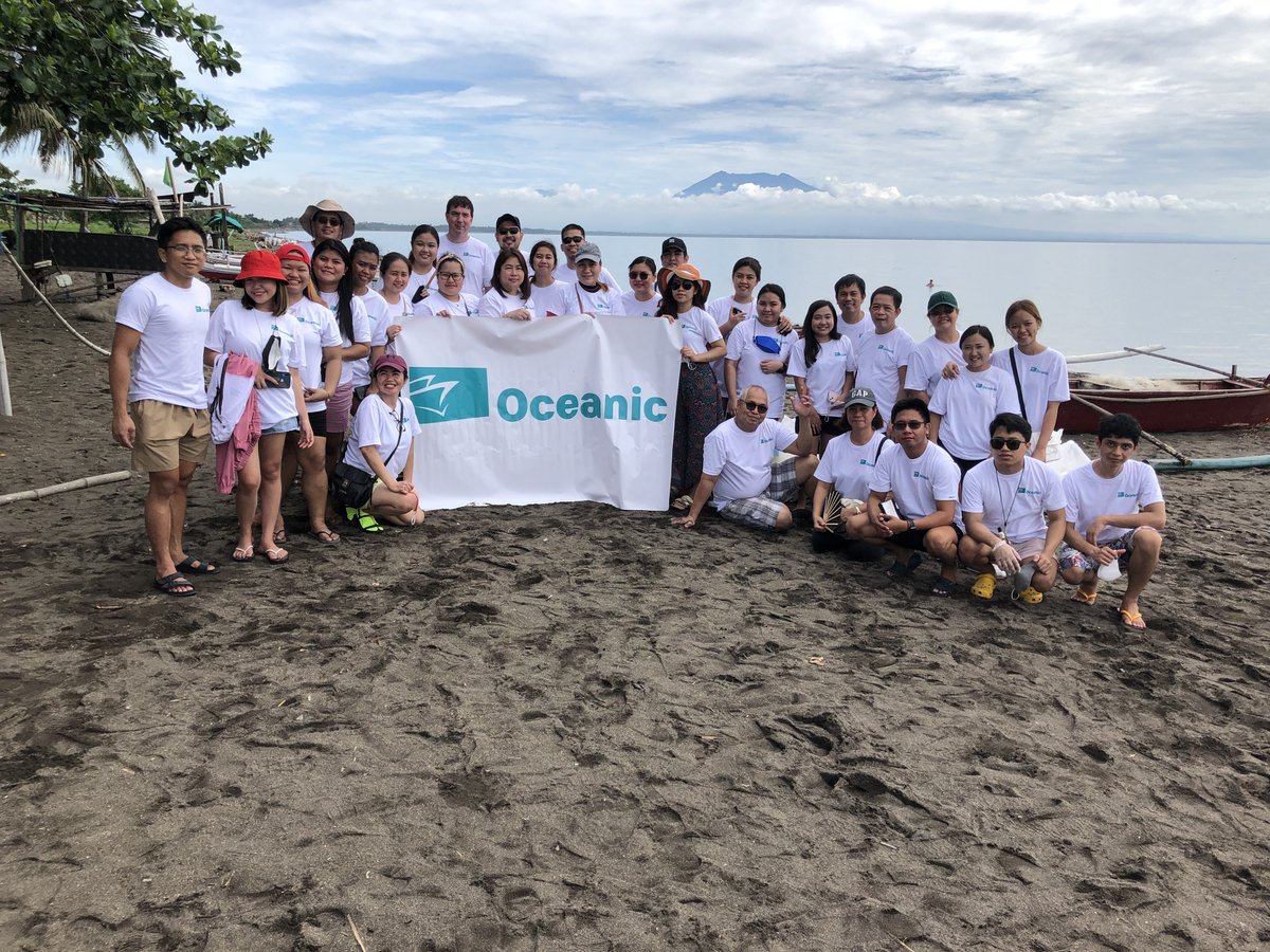Oceanic_MS's tweet photo. Supporting our ESG and #OceansFirst sustainability strategy, our colleagues from the Oceanic Training Centre in Manila, organised on 21st May 2022 a beach clean-up, demonstrating our commitment towards the protection and conservation of our oceans.
#OceansFirst #ESG https://t.co/N9HfGNISjM
