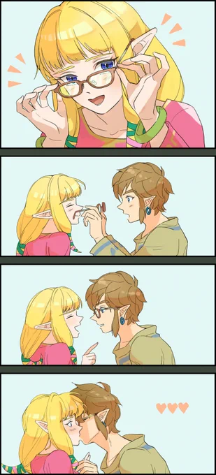 キスの日
#リンゼルキス #zelink 