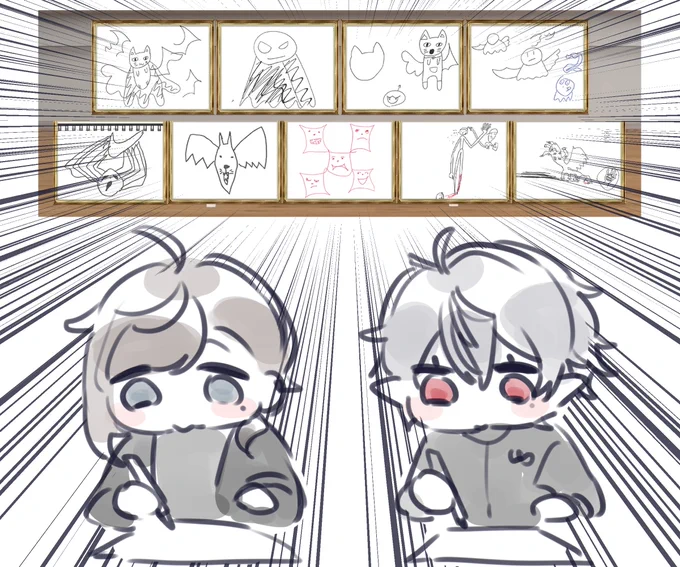 お絵描き楽しいね................ 