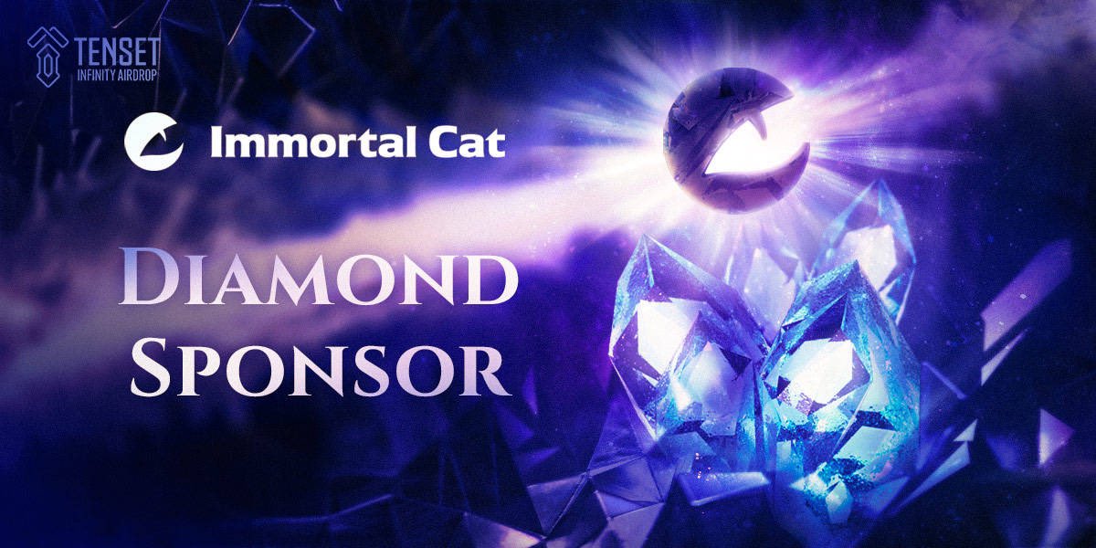 Tenset Infinity ♾ gets another boost with Airdrop #42 and DIAMOND sponsor <a href="/immortalcatNFT/">Immortal Cat</a>! 

Designers of first TGLP NFT collection, and new movement offering NFT breeding, staking and NFT raffle with $ICC token. 

Read: tenset.io/en/news/immort…
Discord:discord.com/invite/immorta…