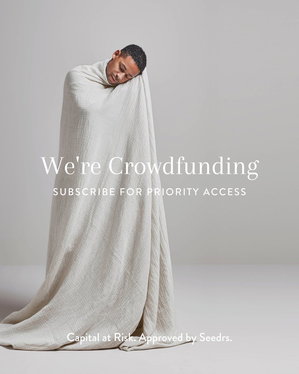 The news is out… we’re crowdfunding! 
For the first time, we are so excited to offer you a chance to join leading investors and own a part of Bedfolk. Learn more and sign up for early access here: seedrs.com/bedfolk/coming…
Capital at Risk. Approved by Seedrs.