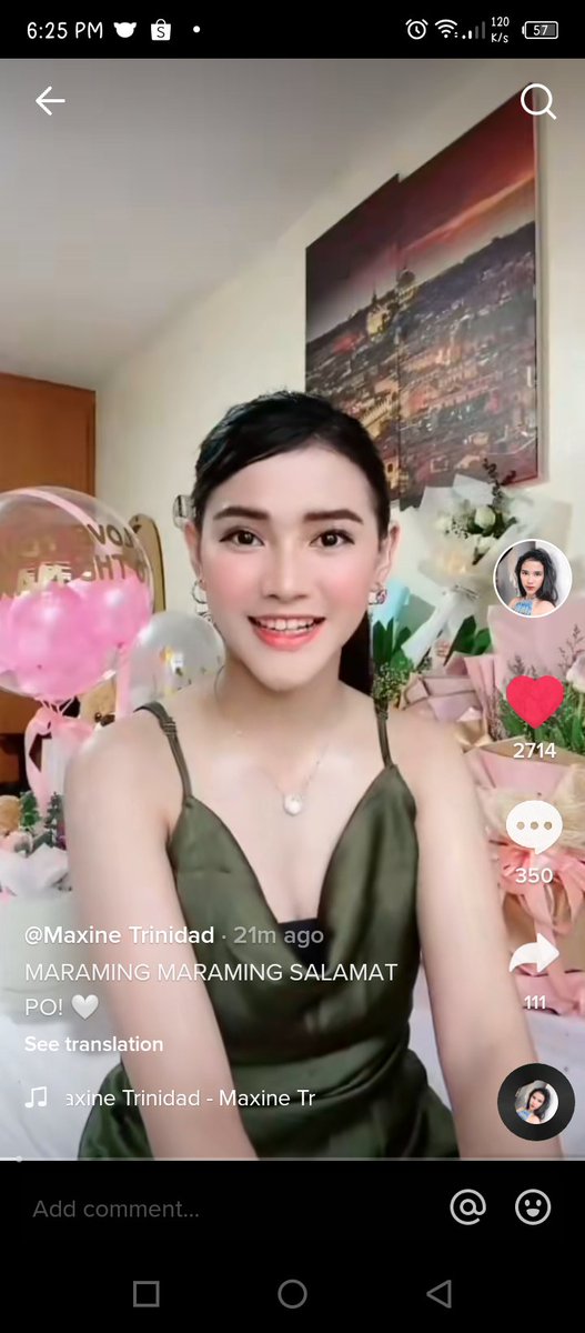 _lovelymaloi's tweet photo. Ang Ganda mo te max congrats po!🤍🍓 @maxinetrinidad_ Watch nyo na guys sa IG &amp; TikTok ni maxine https://t.co/QbBtCT73IW