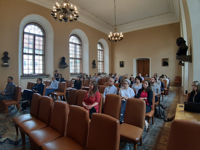 EHRIproject's tweet photo. Last week, EHRI's partners were in Prague for IN PERSON meetings for the first time since covid! Almost 50 people from 12 countries brought the future of a permanent Holocaust research infrastructure a lot closer. With many thanks to hosts Masaryk Institute  and @KarolinumPress. https://t.co/27pWn3FLGQ