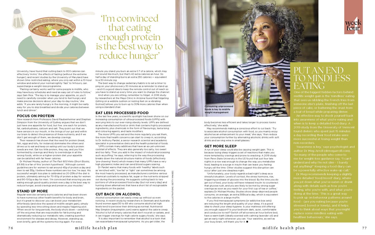 Delighted to see my feature all about #middleagedspread in a <a href="/SainsburysMag/">sainsburysmag</a> special just out in stores now called #midlife #diets #weightloss #fasting thanks to <a href="/MaySimpkin/">MaySimpkin Nutrition</a> <a href="/DrMegArroll/">Dr Meg Arroll</a> <a href="/samricefood/">Sam Rice, Food & Lifestyle Writer</a> <a href="/AnthonyFardet/">Fardet</a> <a href="/DrMichaelMosley/">Michael Mosley</a>
