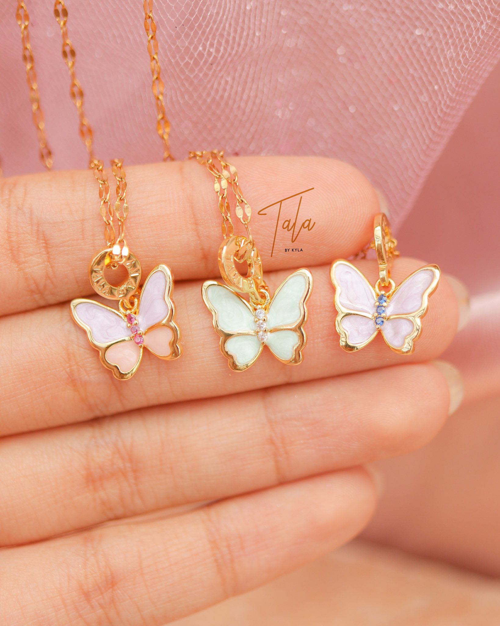 Tala by kyla butterfly necklace deals
