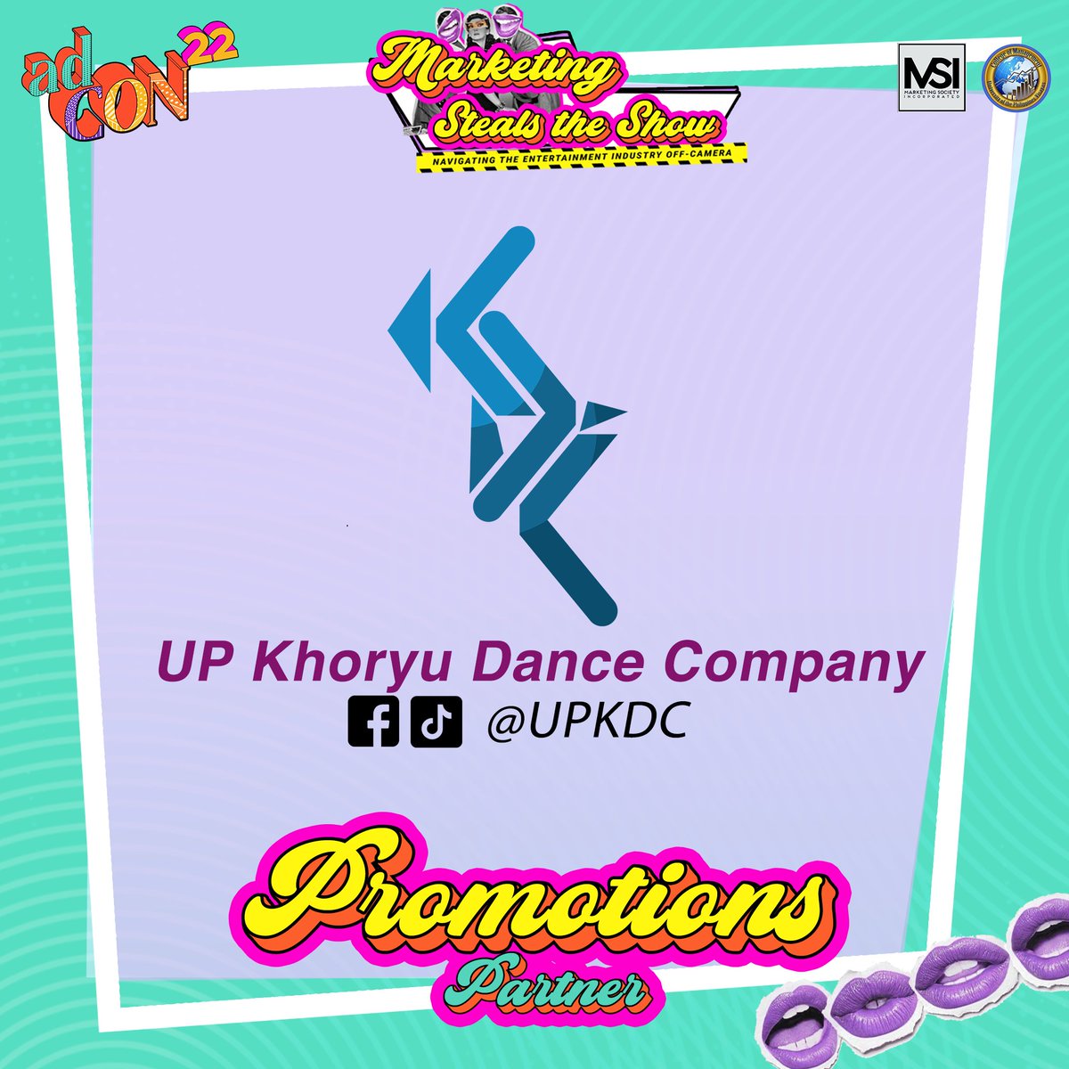 ADCON2026's tweet photo. Marketing Steals the Show: Navigating the Entertainment Industry Off-Camera would not have been as grand as it was if it weren’t for the people who dispatched the word!
We proudly present…
AdCon22 Day 3’s Promotion Partners!
#EnterTEAment
#SpillTheTea
#ADCON22 https://t.co/lxPNhoSywL