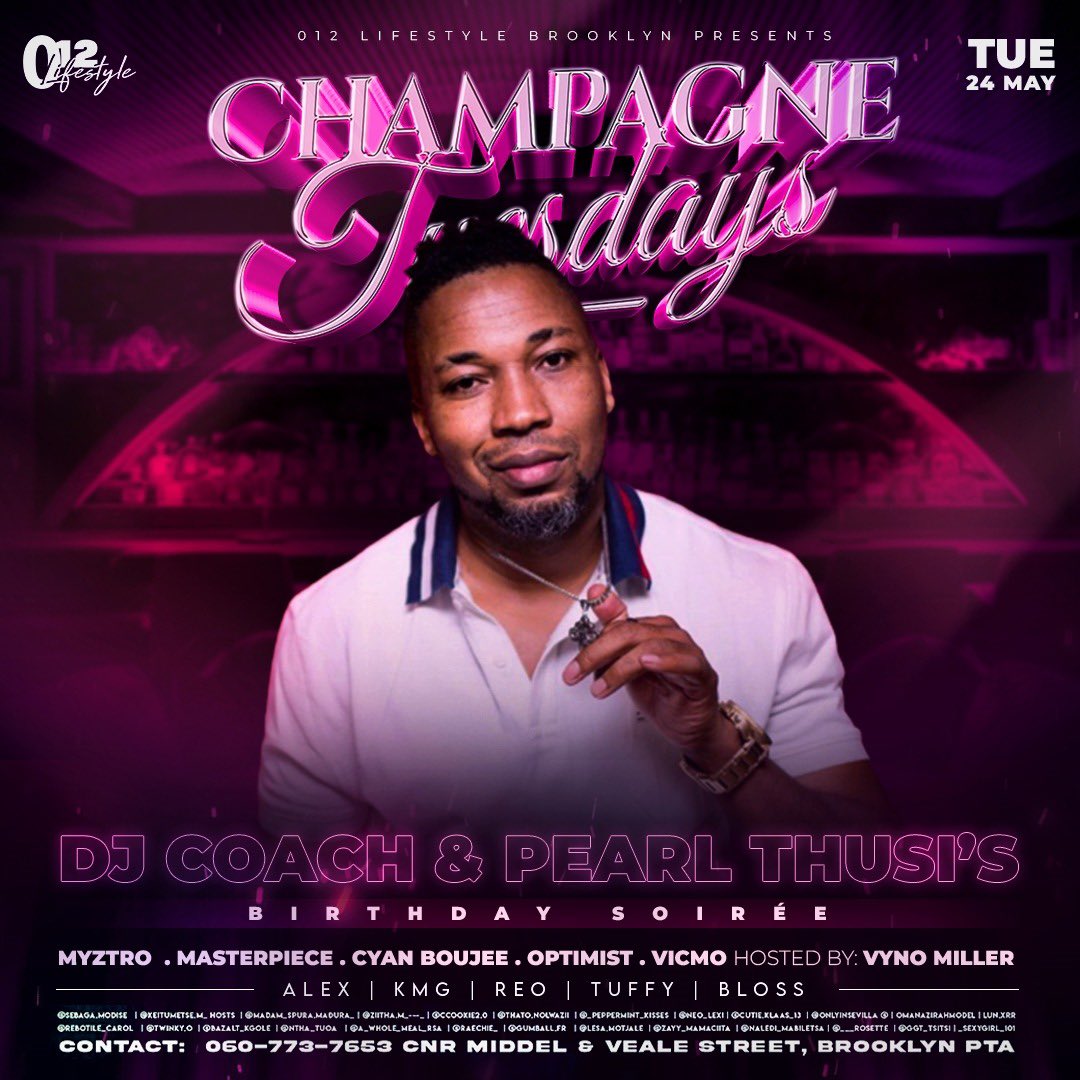 ⚜️ <a href="/GOLDFiNGERS_RSA/">GOLD</a> <a href="/012lifestyles/">012-11:59</a> ⚜️ Champagne Tuesday