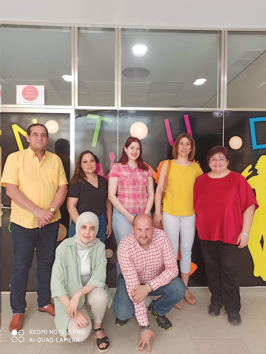 100x100Activos's tweet photo. Hoy el grupo de 💯❌💯 @sef_carm de @robcrobu de Fuente Álamo, recibió la visita de Rosa Clemente, del Centro Médico La Villa de Cartagena. Comprendimos mejor como aprovechar oportunidades de empleo en el sector sanitario. #empleo #formación https://t.co/oqB5MpiA16